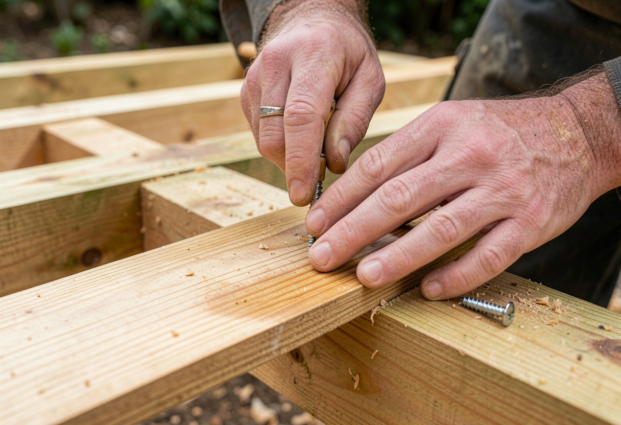 Hardwood Decking Installation