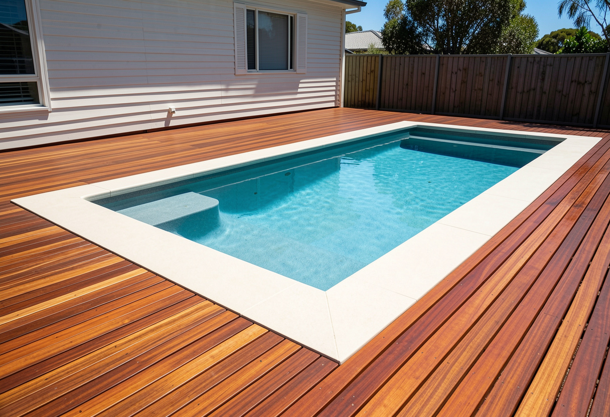 Merbau Deck Construction